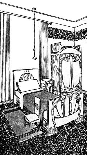 пример спальни 7