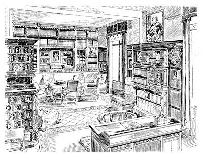 пример интерьера кабинета 5