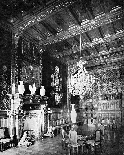 пример интерьера обеденного зала 6