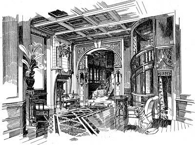 пример интерьера холла 15