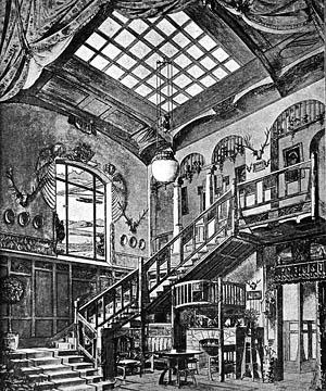 пример интерьера холла 16