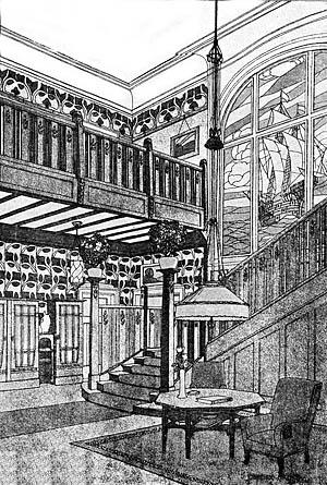 пример интерьера холла 22