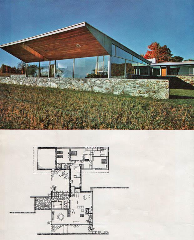 Марсел Брейер. Загородный дом, Массачусетс (1947)