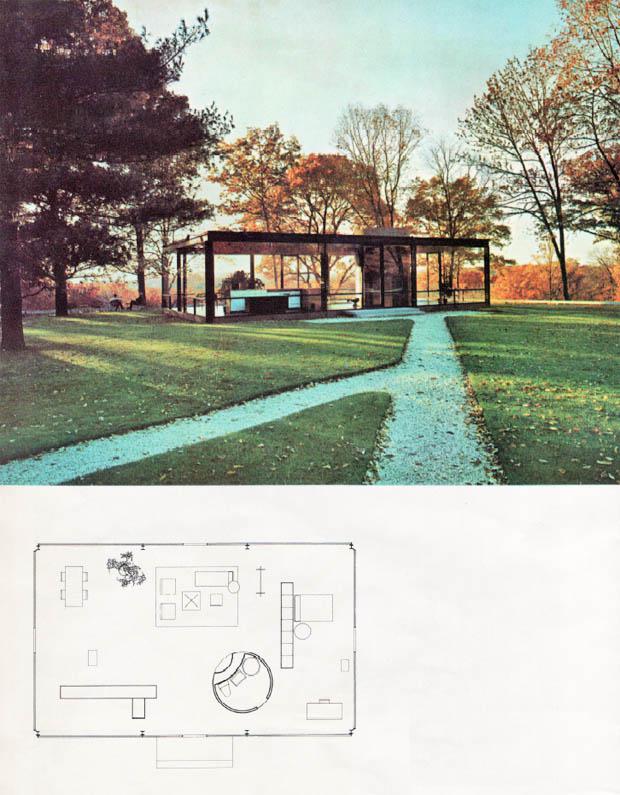 Филин Джонсон. Загородный дом, Коннектикут (1949) 