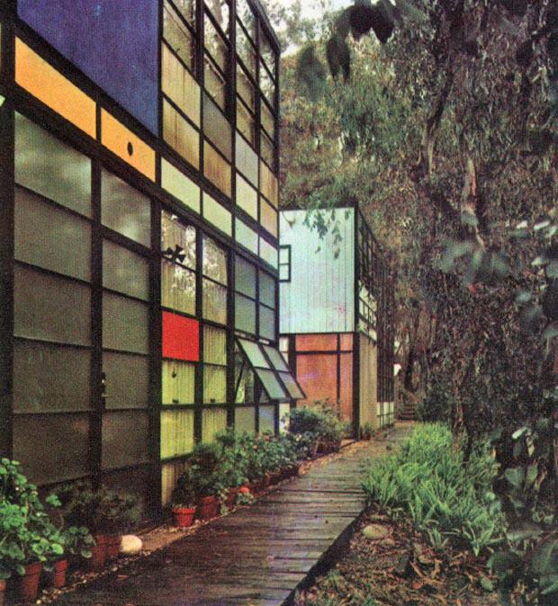 Чарлз Имс. Загородный дом, Калифорния (1950)