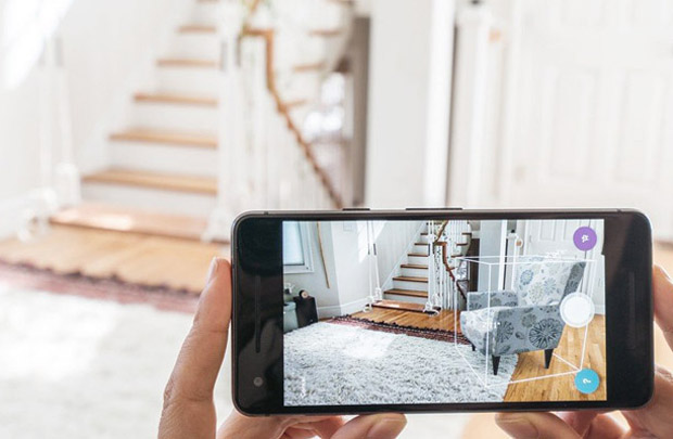 Дополненная VR в дизайне интерьера при помощи вашего планшета
