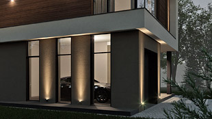 проектирование фасадного освещения