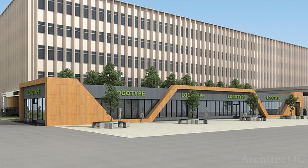 проект торгового павильона в москве