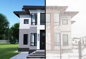 индивидуальный проект фасадов