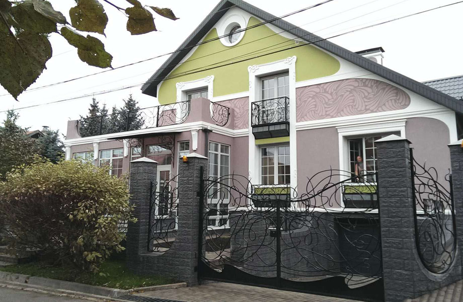 фото реализованного проекта отделки экстерьера