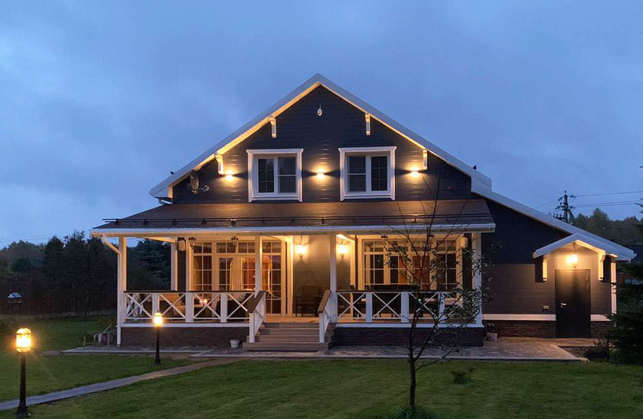 фото реализованного проекта фасадов