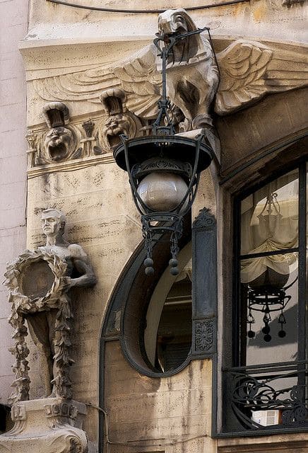 элементы фасада модерна