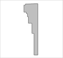 Пенополиуретановый молдинг М-089 (Регент Декор)