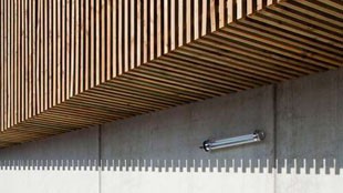 Бетон и дерево