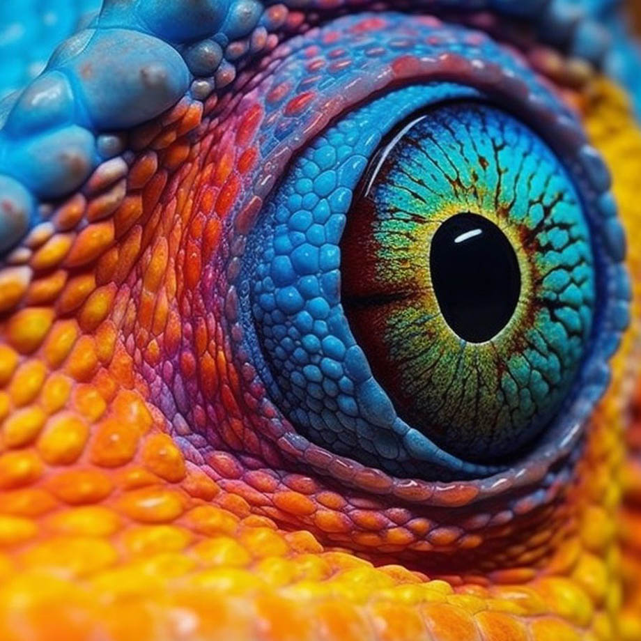 глаз хамелеона