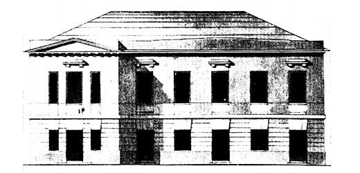 ул. Герцена, дом №17. Чертеж Мгинта.