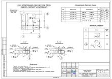 План армирования плиты