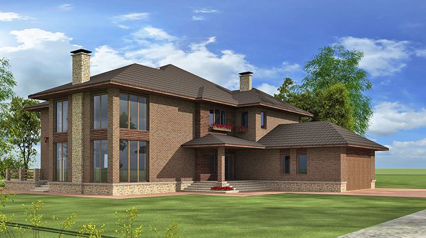 визуализация фасадов