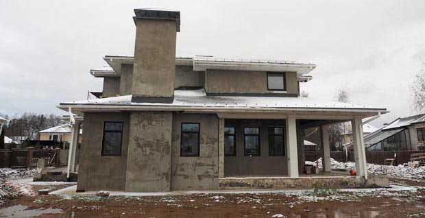 фото фасадов дома до ремонта