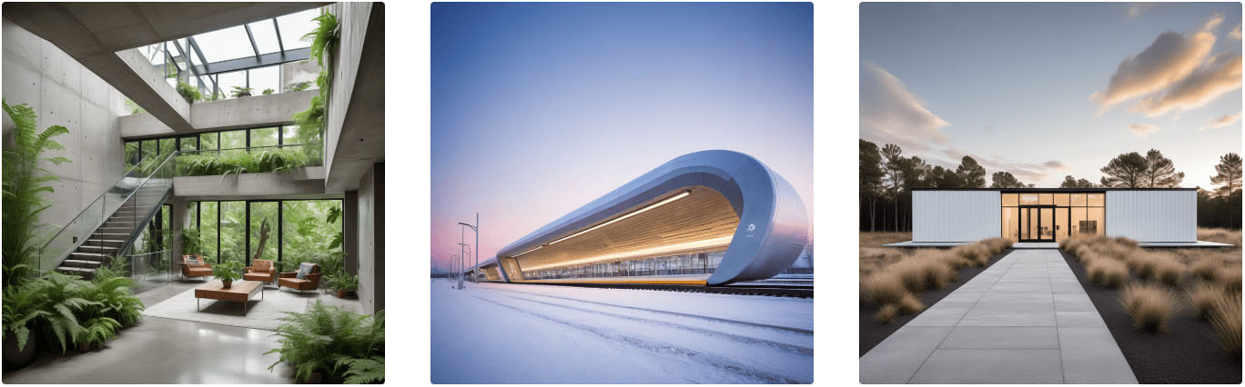 Изображения с сайта invokeai