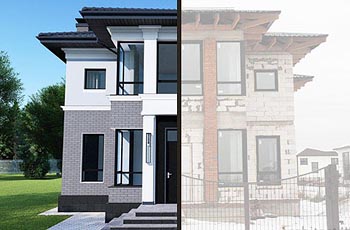 дизайн фасада