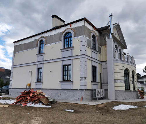 фотография дома до отделки - вид 1 с участка