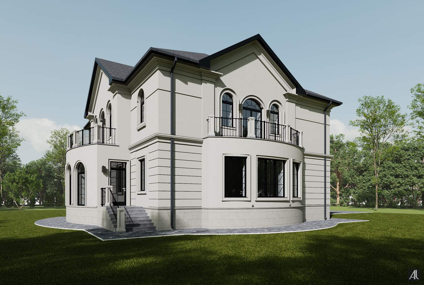 как можно преобразить дом в классическом стиле