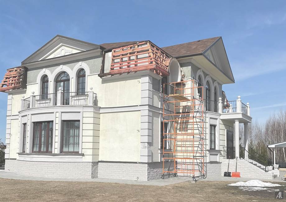 исходное состояние загородного дома