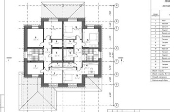 План 2 этажа