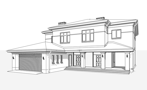 эскизный проект дома в истринском районе