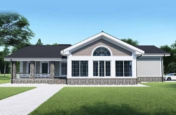 Дизайн фасадов гостевого дома