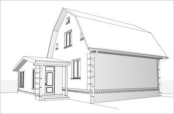 Со стороны новой входной группы