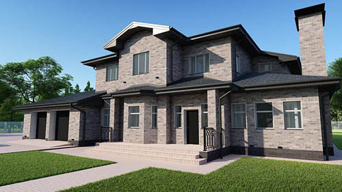 Клинкерный фасад