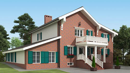 Клинкерный фасад