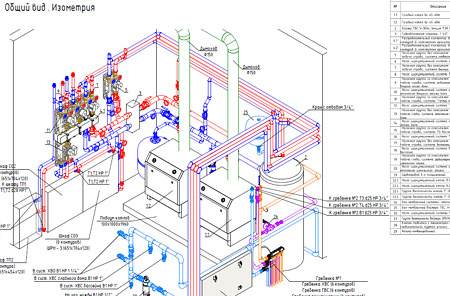 проект котельной здания апартаментов
