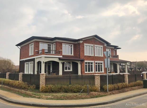 фото реализации фасадов дома из СИП панелей в Вите Верде