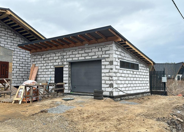 фотография исходного состояния гаража