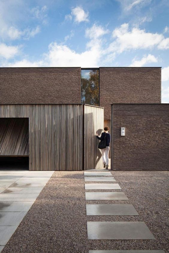 Дерево и клинкер - всегда в тренде